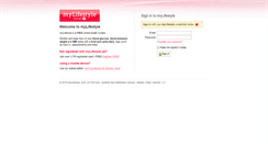 Desktop Screenshot of mylifestyle.diabetes.co.uk