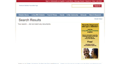 Desktop Screenshot of google.diabetes.org