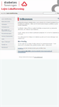 Mobile Screenshot of lejre.diabetes.dk